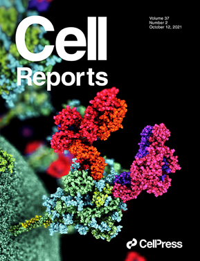 Cell Reports cover photo for Mabs