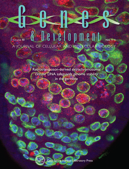 Cover of medical journal Genes & Development