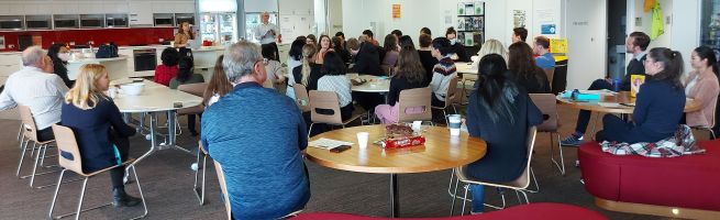 Photo from the gratefulness morning tea