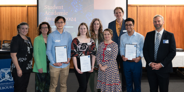 2024 Student Awards - Dept Biochemistry & Pharmacology