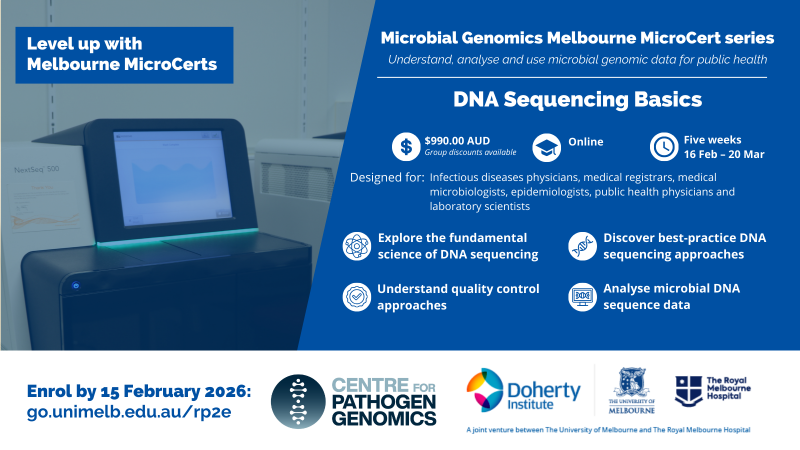 Image for Melbourne MicroCerts: DNA Sequencing Basics 