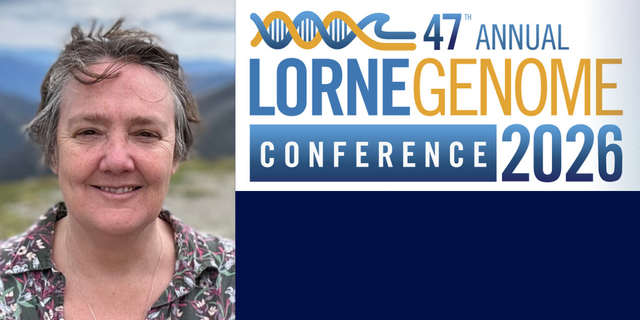 collage of woman's face, conference logo