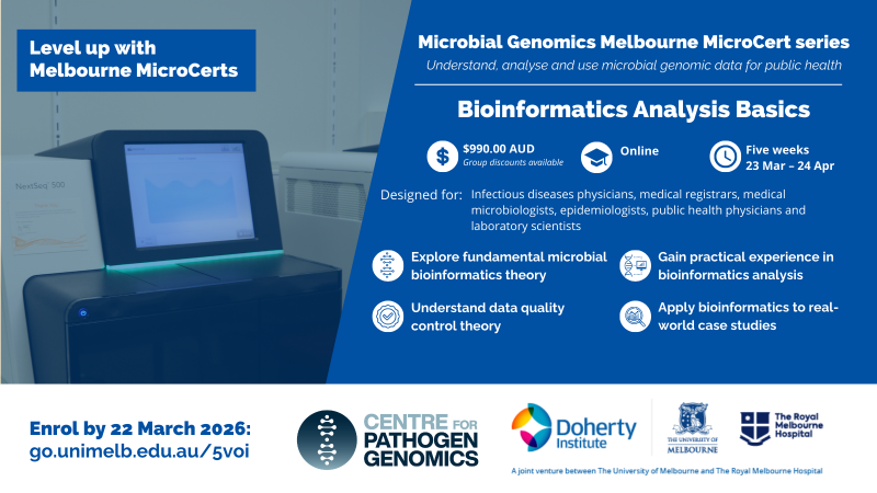 Image for Melbourne MicroCerts: Bioinformatics Analysis Basics