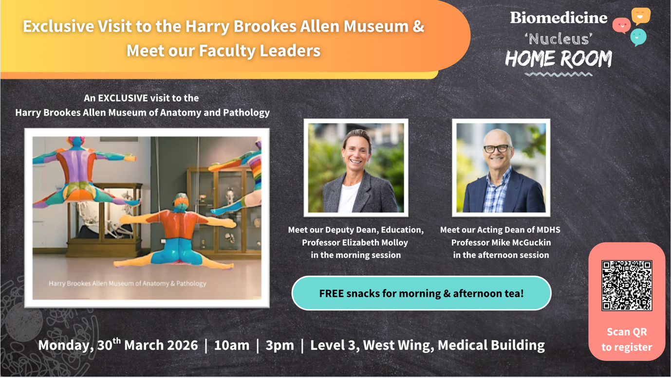Info slide for student home room event